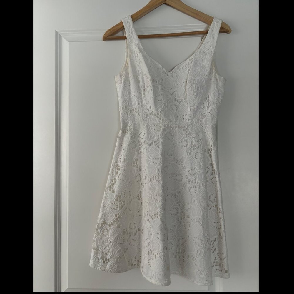 2016 Lily Pulitzer white eyelet dress